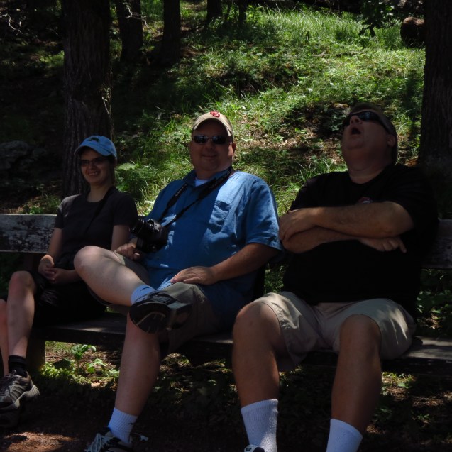 My Partners in Crime:  Neely, Mike & Sleepy. (Randy)  lol