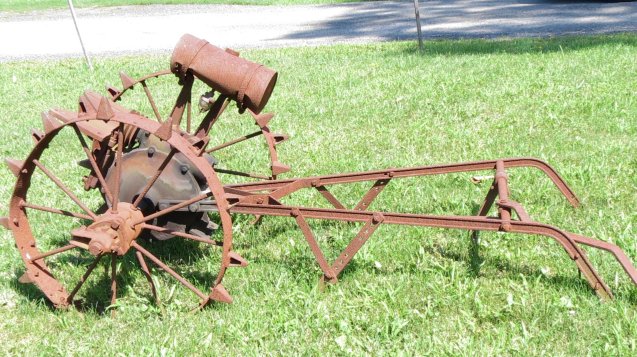 Old farming equipment