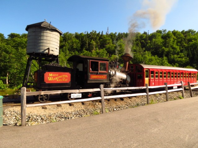 The Cog Rail on Mt. Washington, NH